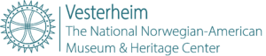 Vesterheim teal logo